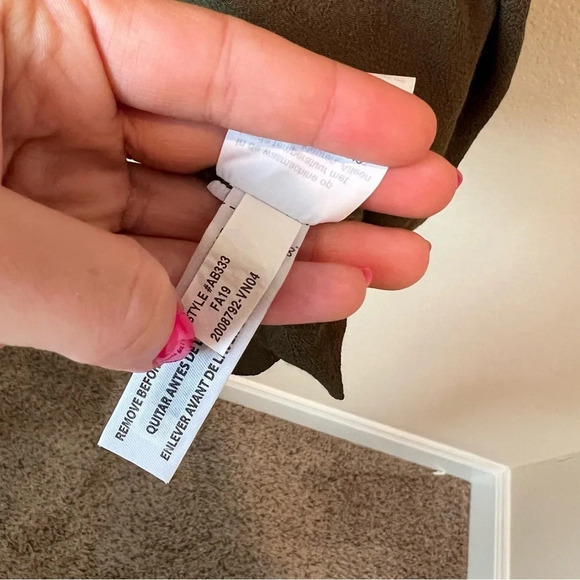 Madewell V neck Shift Dress buttons down the back - Picture 4 of 6